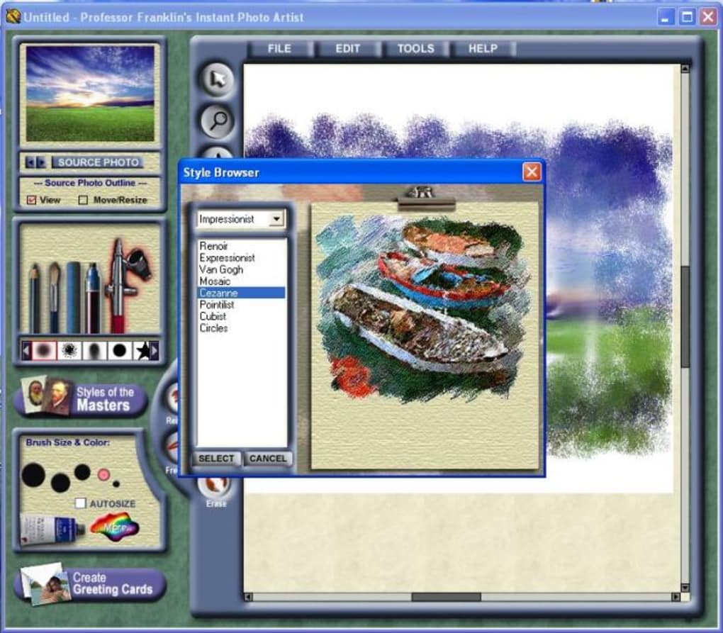instant artist software